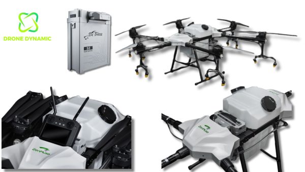 drone phun thuốc trừ sâu hoạt động như thế nào